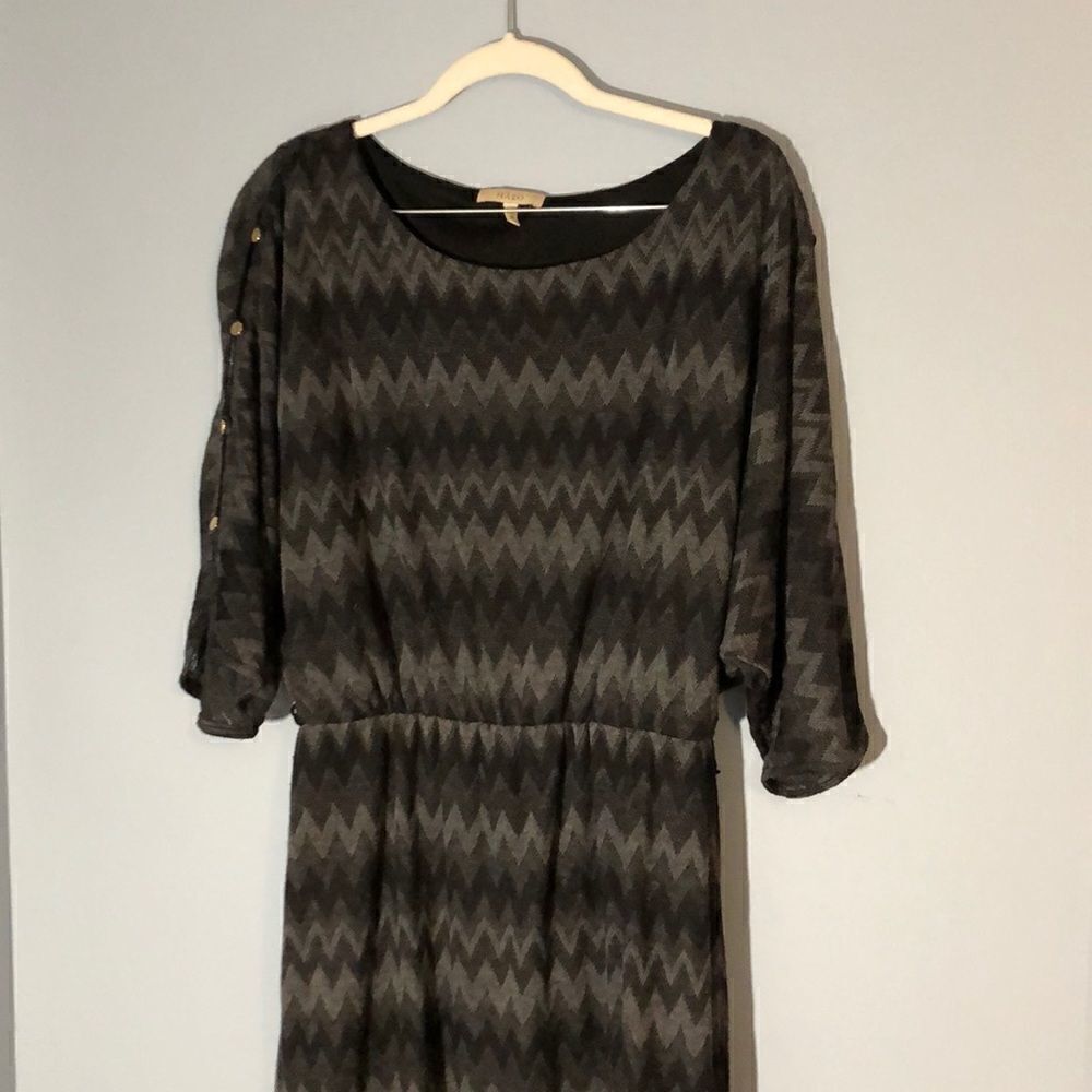 HALO Med Black/Grey Dress